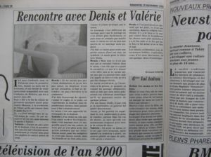 La Dépêche Dimanche – 19 novembre 1995